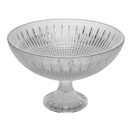 Centro de Mesa 30x19cm Queen Com Base de Cristal